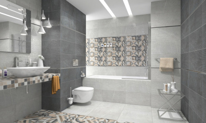 Napoli Керамогранит 3D Декор Антрацит K946919R 30х60 Napoli Керамогранит 3D Декор Антрацит K946919R 30х60