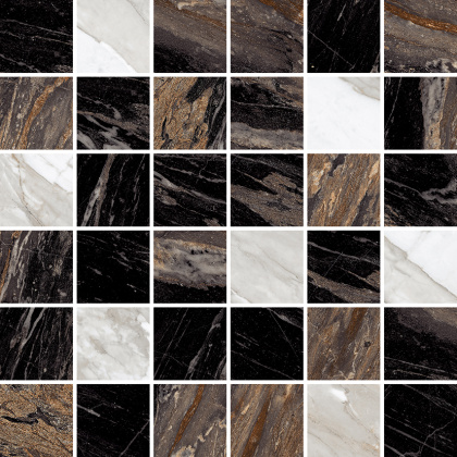 Disco Мозаика микс коричневый 29,7х29,7 Disco Мозаика микс коричневый 29,7х29,7