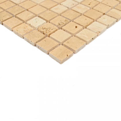 Мозаика натуральный камень Florence (Pol) (чип 1,5*1,5), 30,5*30,5 (25шт/2,33м2), м2 Мозаика натуральный камень Florence (Pol) (чип 1,5*1,5), 30,5*30,5 (25шт/2,33м2), м2