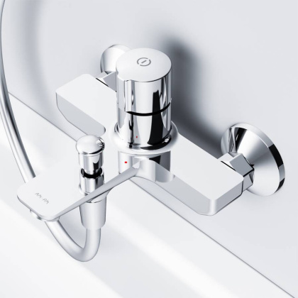 F85A10500 X-Joy, TouchReel Смеситель д/ванны/душа, Хром, шт. F85A10500 X-Joy, TouchReel Смеситель д/ванны/душа, Хром, шт.