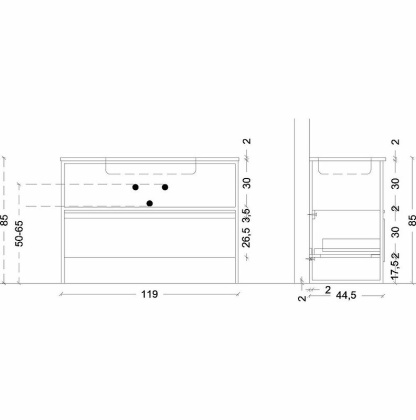 Консоль LOFT 120 893-120 Boheme