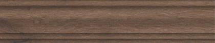 Плинтус Тровазо коричневый матовый 39,8x8x1,55