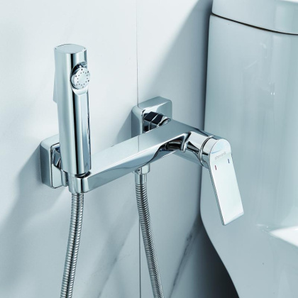 Смеситель с гигиеническим душем Shevanik S41 S4105-1 Смеситель с гигиеническим душем Shevanik S41 S4105-1
