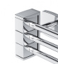 Тройная вешалка-вертушка для полотенец Gem, 9,8х39,8х4,9 см, хром, A9032700
