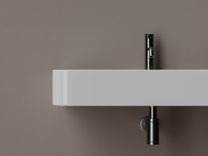 Умывальник AURA с 1 отверстием для смесителя, без перелива 1000*470*135мм