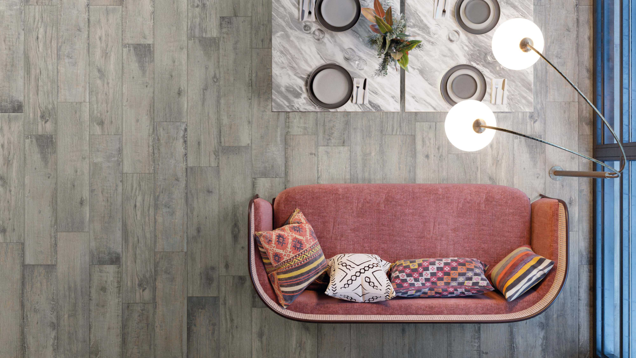 Керамогранит 610010001984 Brenta грэй (22,5см*90см*9мм) (7шт/1,417м2) Натуральный