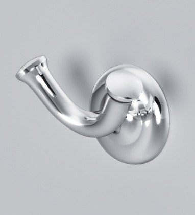 Двойной крючок для полотенец Like, 5,5х8,3х5,2 см, хром, A8035600