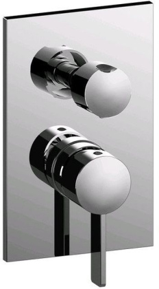 Смеситель для душа Paffoni Rock RO018CR/M (с внутренней частью)
