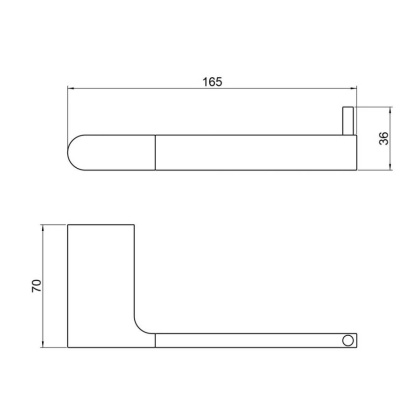 Бумагодержатель Timo Luiro 18441/03 черный
