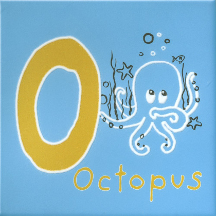 Декор OS\A231\5112 Зоопарк O синий (20см*20см*6,9мм) (10шт/0,4м2) , шт