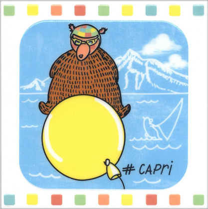 Керамическая плитка Kerama Marazzi Декор Большое путешествие Капри глянцевый 20х20 Керамическая плитка Kerama Marazzi Декор Большое путешествие Капри глянцевый 20х20