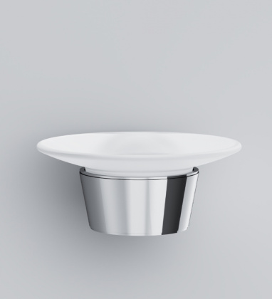 A8034200 Like, Стеклянная мыльница с настенным держателем