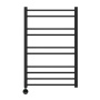 Полотенцесушитель электрический Lemark Ursus LM72810EBL П10 500x800, левый/правый, черный