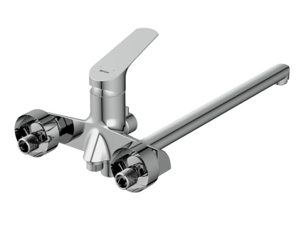 Смеситель для ванны FLAVIS с длинным изливом Смеситель для ванны FLAVIS с длинным изливом