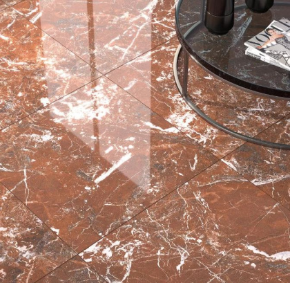 Риальто бордо лаппатированный обрезной 60x60x0,9