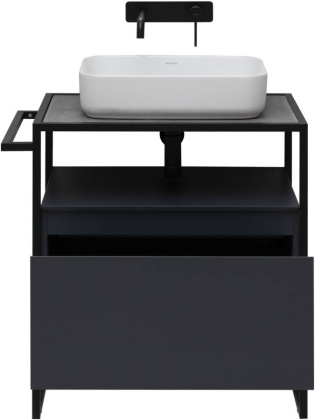 Тумба под раковину Allen Brau Priority 70 1.31001.AM антрацит матовый