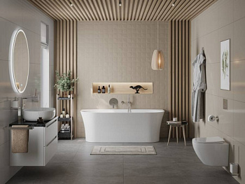 BB711-1700-750 Пристенная, полукруглая акриловая ванна в комплекте со сливом-переливом Цвет Белый 