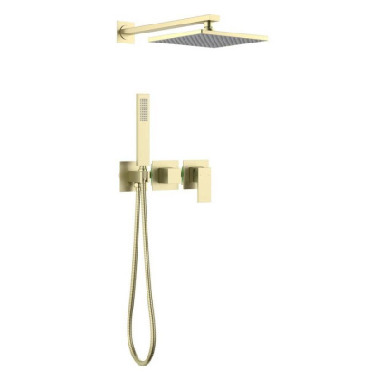 Душевая система Timo Selene SX-2169/17SM скрытого монтажа, золото матовое