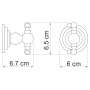 Ammer K-7023D (ранее К-7023) Крючок двойной Ammer K-7023D (ранее К-7023) Крючок двойной