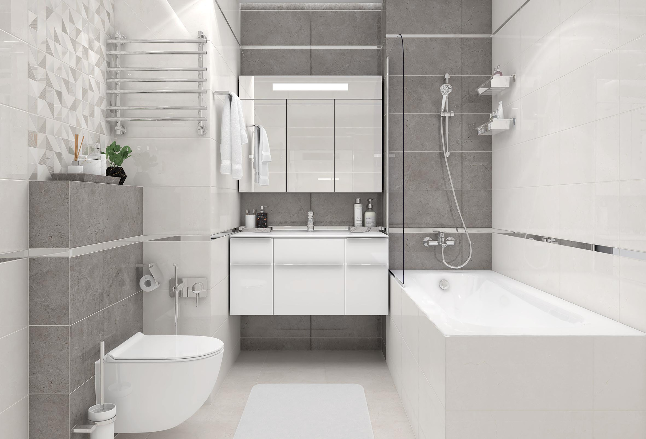 Плитка настенная 34073 Slim табачный 25*50 (12шт/1,5м2),м2