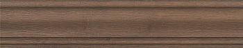 Плинтус Тровазо коричневый матовый 39,8x8x1,55