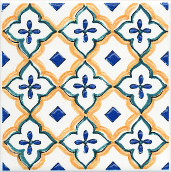 Декор STG\А469\5232 Капри Майолика 20*20 (1кор/30шт), шт Декор STG\А469\5232 Капри Майолика 20*20 (1кор/30шт), шт