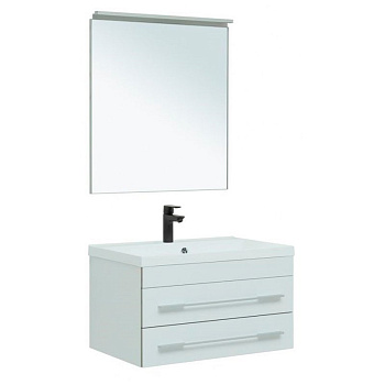 Мебель для ванной Aquanet Верона 75 белый матовый