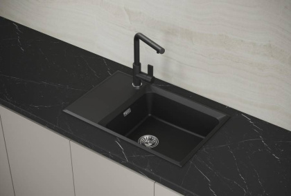 Мойка кухонная Point Этна 78 черный