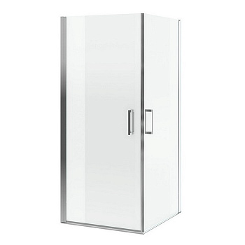 Душевое ограждение EXCELLENT Mazo 90х90 квадрат две двери (хром)