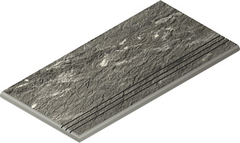 Гриджио Ступень Закруг.Грип 30X60 Лев