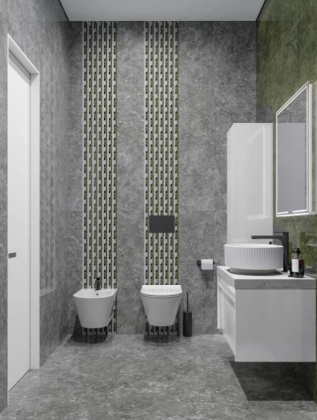 Керамический гранит SG593302R Риальто Нобиле серый темный лаппатированный (119,5см*238,5см*11мм) (1ш, м2