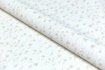 Обои виниловые Уик-энд мотив, бежевый цветы