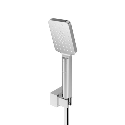 SLIDER-VDSET-GM Душевой комплект встраиваемый с изливом (смеситель, верхний душ, ручной душ со шлангом, излив, штуцер с держателем), оружейная сталь SLIDER-VDSET-GM Душевой комплект встраиваемый с изливом (смеситель, верхний душ, ручной душ со шлангом, излив, штуцер с держателем), оружейная сталь