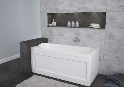 Акриловая ванна Aquanet West 160x70 (с каркасом)