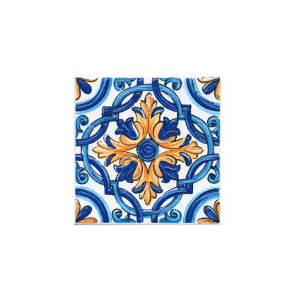 Вставка STG\A490\1146H Капри Майолика 9,8*9,8 (1уп/30шт), шт Вставка STG\A490\1146H Капри Майолика 9,8*9,8 (1уп/30шт), шт