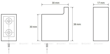 Крючок для полотенец Bemeta Via 135006012