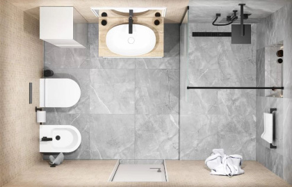 Керамогранит SG560720R  Риальто Серый (119,5см*60см*9мм) (3шт/2,151м2) , м2