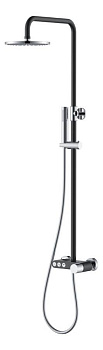 Стойка для душа STICK BLACK DIAMOND CHROME Стойка для душа STICK BLACK DIAMOND CHROME