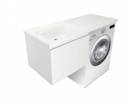 Комплект мебели Dallas Luxe 1500х482 правосторонний подвесной 1 ящик (ШхГхВ) 848х476х430