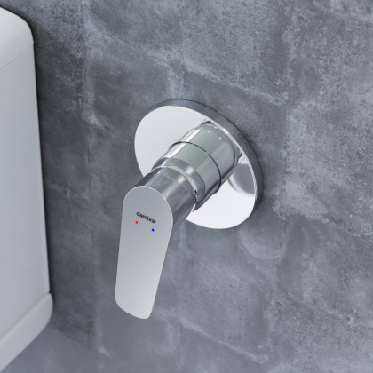 777500001 Jupiter, Смеситель монтируемый в стену, Хром 777500001 Jupiter, Смеситель монтируемый в стену, Хром