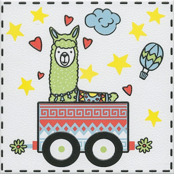 Декор 5 OP\A225\5009 Альпаки Белый (20см*20см*6,9мм) (10шт/0,4м2), шт