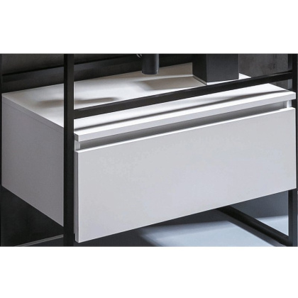 Ящик под консоль LOFT 80 белый, 1 полка 894-080-W Boheme