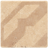 Натуральный травертин, ORNAMENT №5 10x10, Provance
