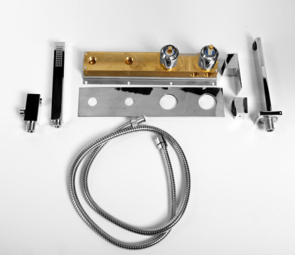 Встраиваемый смеситель для ванны и душа однорычажный Cezares UNIKA-VDM2-02 Встраиваемый смеситель для ванны и душа однорычажный Cezares UNIKA-VDM2-02