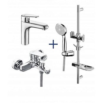 Комплект смесителей Lemark Point LM0380C "3 в 1""