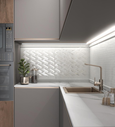 Бордюр BLB038 Багет Алькала белый 5*20*19 (уп\15шт), шт Бордюр BLB038 Багет Алькала белый 5*20*19 (уп\15шт), шт