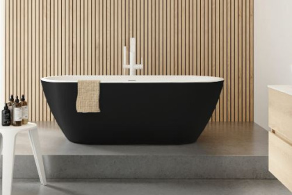 Акриловая ванна Riho Inspire 160 velvet - CHROM 