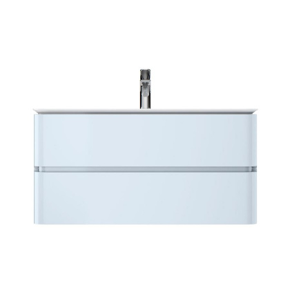 База под раковину Sensation подвесная с ящиками, 51,5х100х48,5 см, голубая, M30FHX1002BG