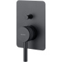 Смеситель для душа Allen Brau Priority X2 5.31011-31 (с внутренней частью) черный матовый