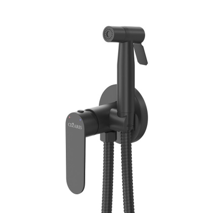 STYLUS-DIF-BORO Гигиенический душ со смесителем, брашированное золото